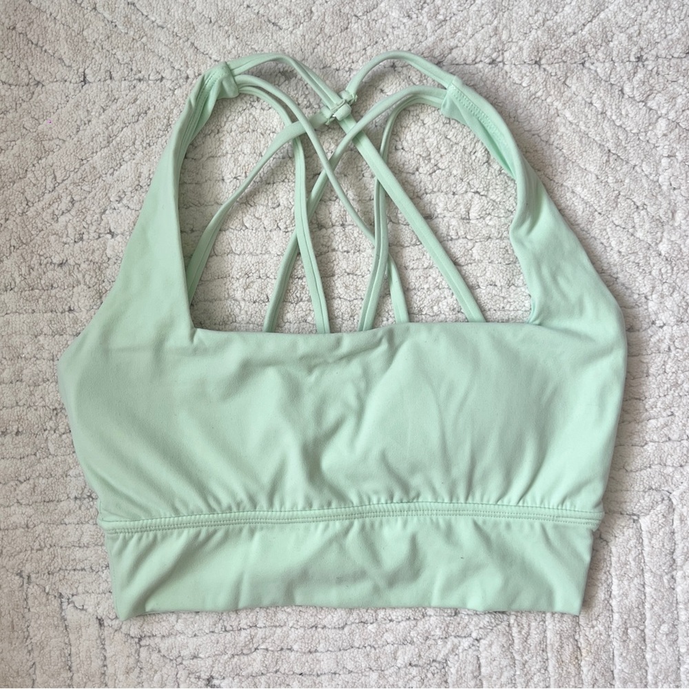 Buffbunny Collection | Revolution Sports Bra in Excel (Mint Green)